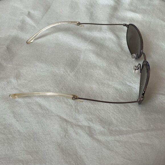 Jean Paul Gaultier JPG 58-0076 Sunglasses Silver Wire Frames Oval Lens UV - Picture 5 of 14